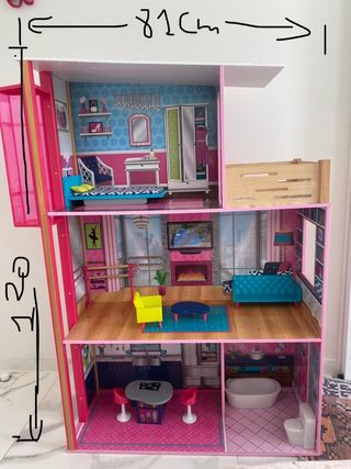 CASA DE MUÑECAS 1m 20cm