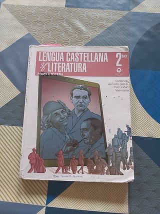 lengua castellana y literatura 2°bachiller