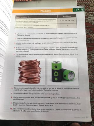 Biología y geología bachillerato 1