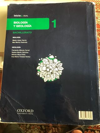 Biología y geología bachillerato 1