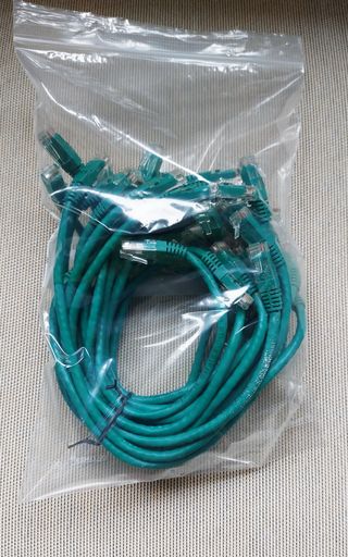 20 Cables red RJ-45 UTP StarTech 0,3 m CAT 6 verde