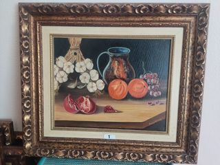 Cuadros originales firmados Barahona y enmarcados