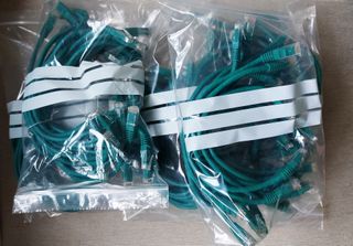 100 cables red RJ-45 UTP StarTech 0,3 m CAT 6 verd