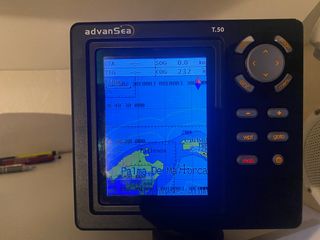 Gps. Plotter. Nautico. Barco