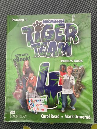 Inglés Tiger team 4 primaria MACMILLAN