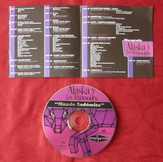 Alaska y los Pegamoides. Mundo indómito. CD.
