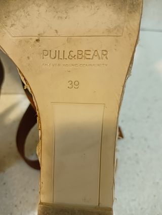 Sandalias PULL&BEAR super nuevas