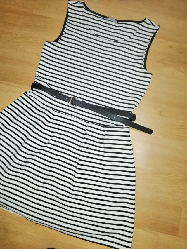 Vestido punto marinero. T. S