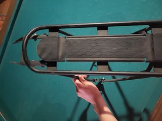 sillín trasero para niños.