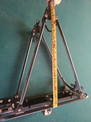 sillín trasero para niños.