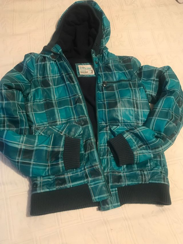 Cazadora niña de color verde