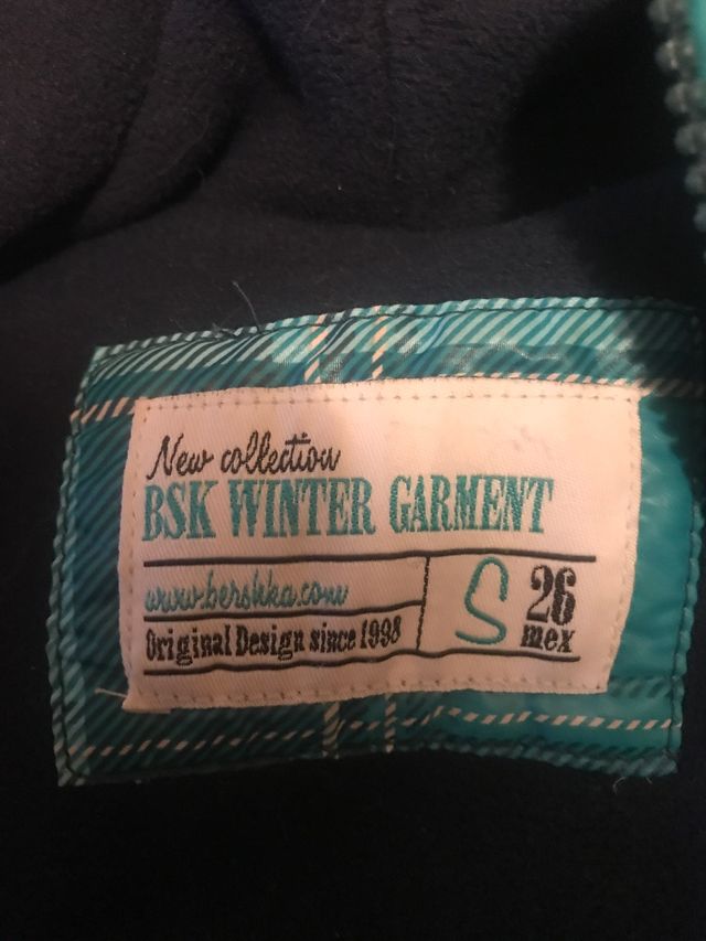 Cazadora niña de color verde