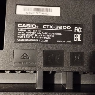 TECLADO CASIO CTK-3200
