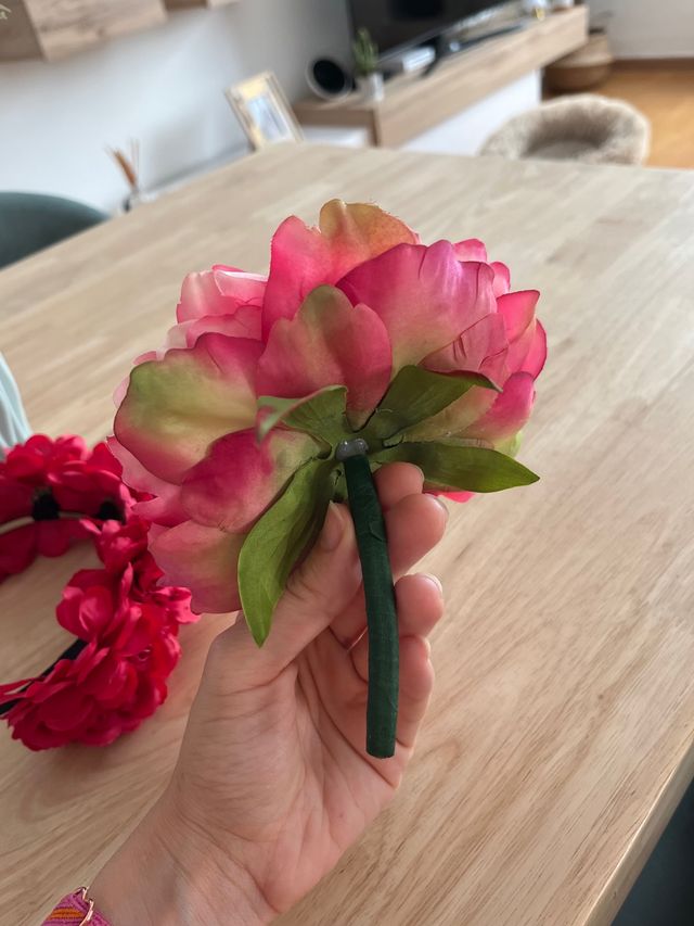 Flor flamenca peonia