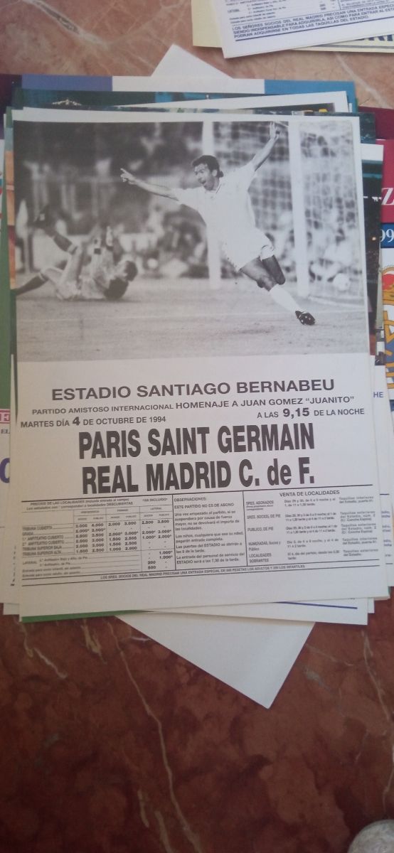 Posters clásicos Real Madrid