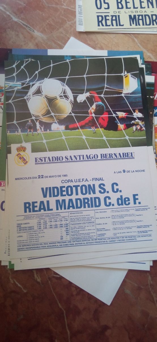 Posters clásicos Real Madrid