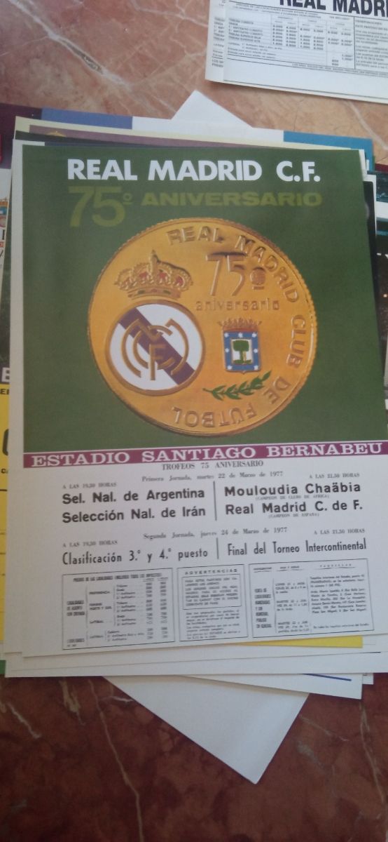 Posters clásicos Real Madrid