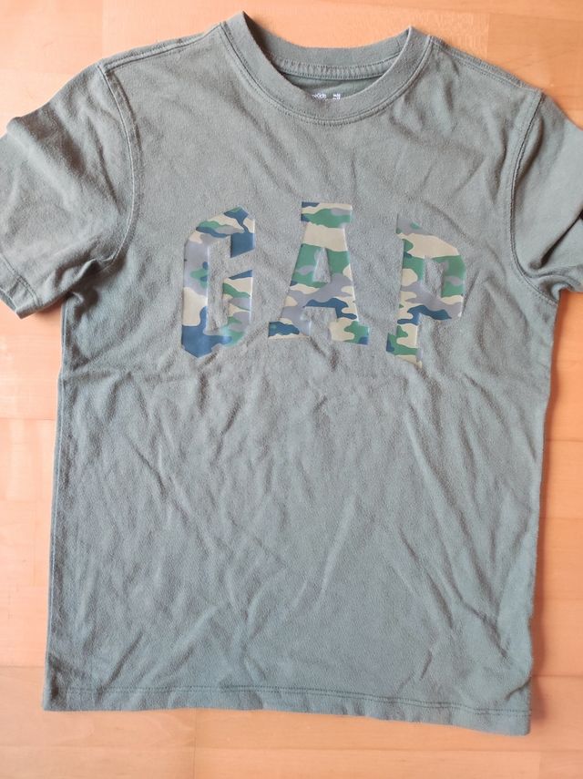 camiseta manga corta GAP