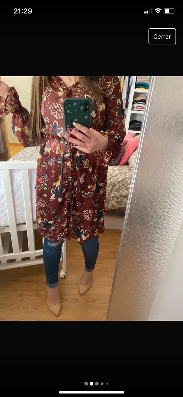 Camisa zara abertura lados