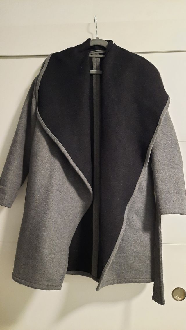 Abrigo gris otoño invierno