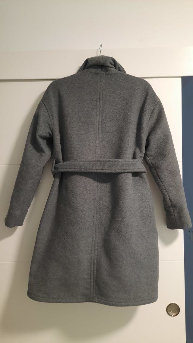 Abrigo gris otoño invierno