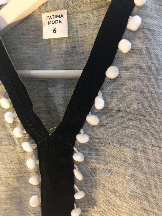 Vestido linho menina 6-7 anos Novo preço