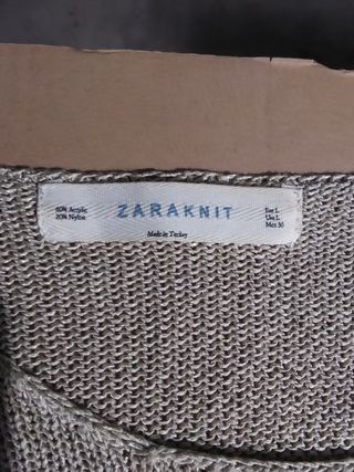 Jersey punto Zara