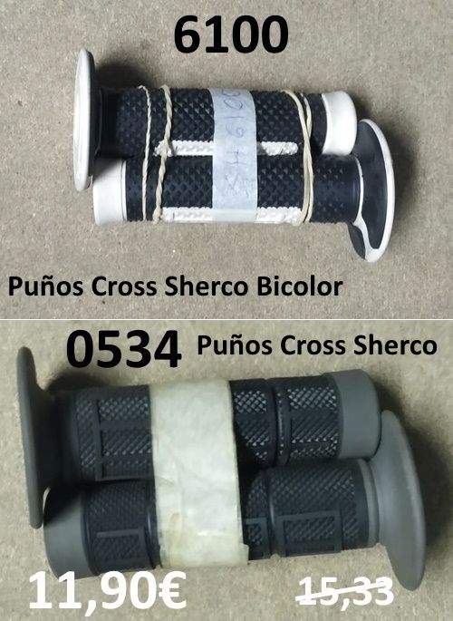 Bujia y puños Sherco / X53 BP