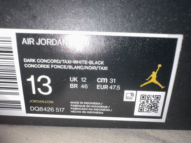 Nike jordan 1 mid lakers 47,5