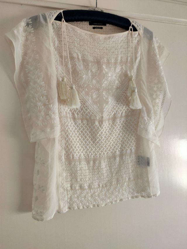 blusa seda Isabel marant 