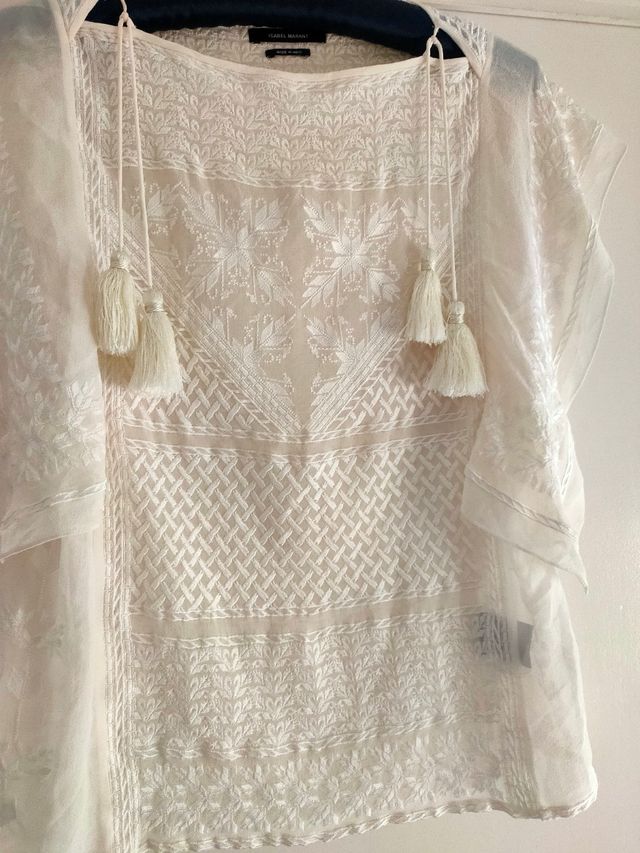 blusa seda Isabel marant 
