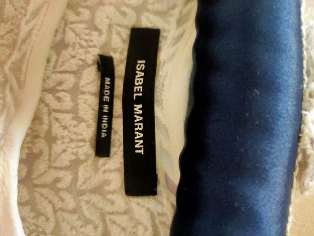 blusa seda Isabel marant 