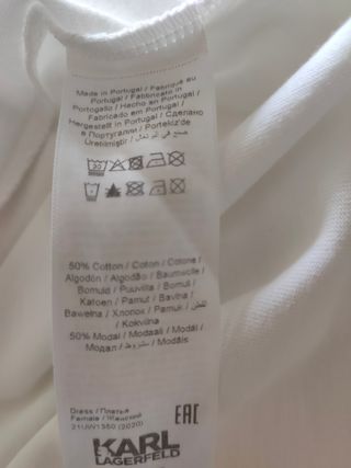 vestido Karl Lagerfeld