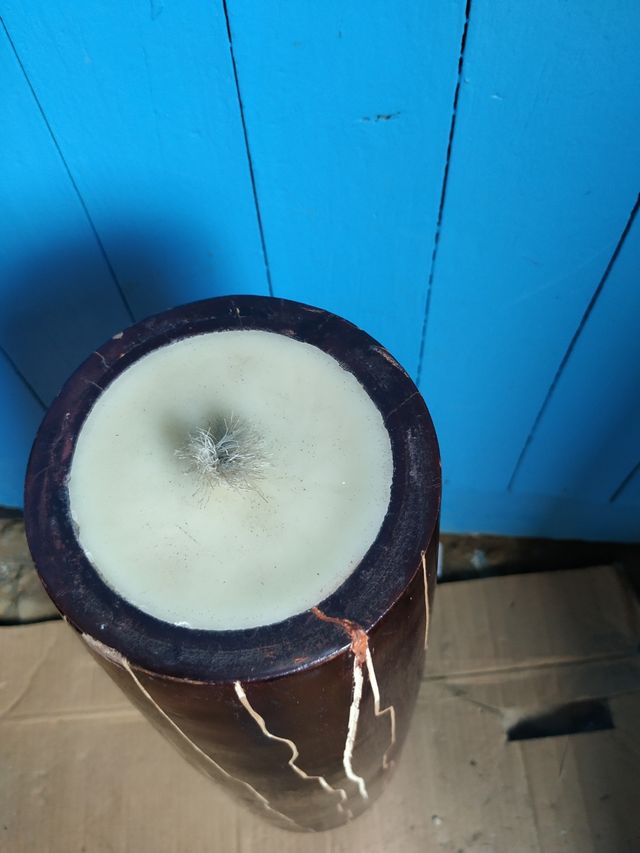 portavela madera grande