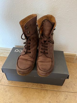 Botines de cuña 