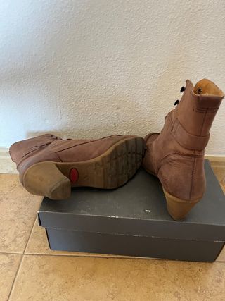 Botines de cuña 