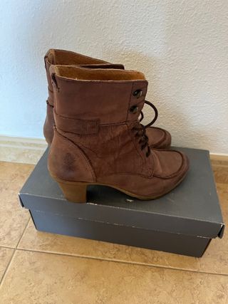 Botines de cuña 