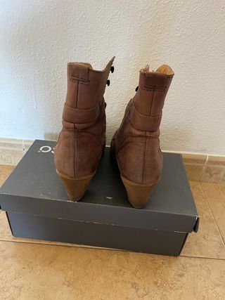 Botines de cuña 