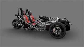 Polaris slingshot Trike custom