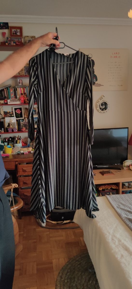 vestido rayas de Springfield