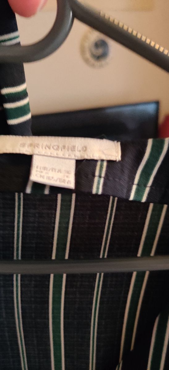 vestido rayas de Springfield