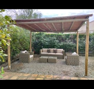 se hacen sombrillas de brezo esparto mimbre y carr