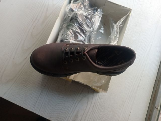 Zapato cuero Tigris Marron Paredes