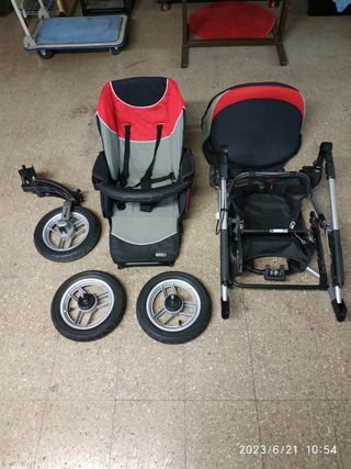 cochecito bebecar. Running.