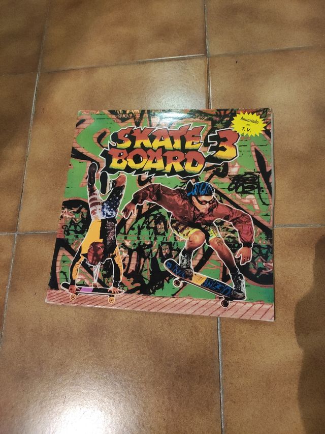 Skateboard in vinile