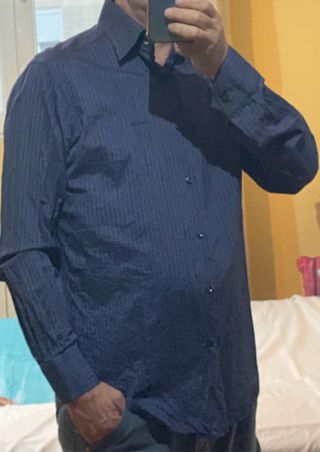 Camisa vestir lujo "úngaro" caballero talla M