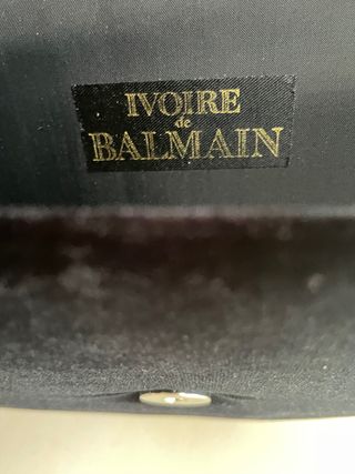 Bolso Clutch/pochette Ivoire de Balmain