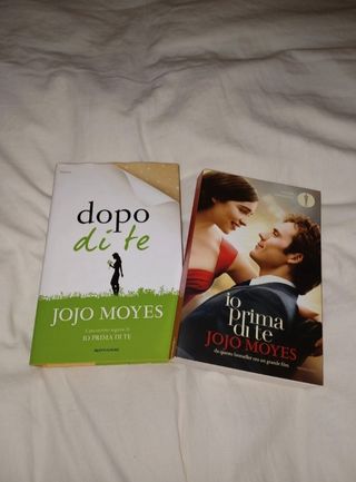 Libri duologia "Io prima di te" di Jojo Moyes