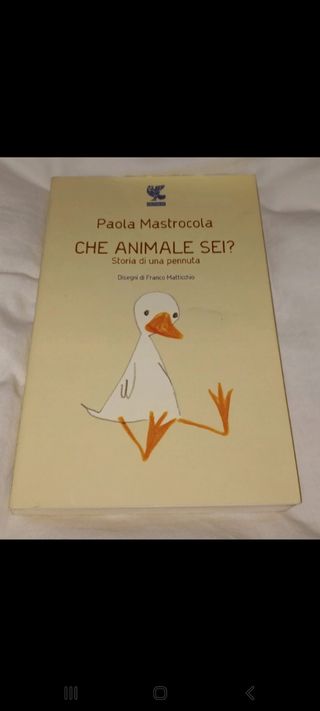 Libro "Che animale sei?" di Paola Mastrocola