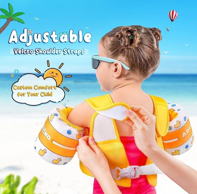 Chaleco seguridad niños con manguitos y capa NUEVO